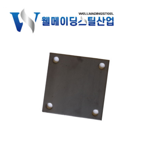 베이스판 6T / 100-100 (2개) 플레이트 네꼬 기초철판 빠찌 기역아연앵글 아연 제품 이미지