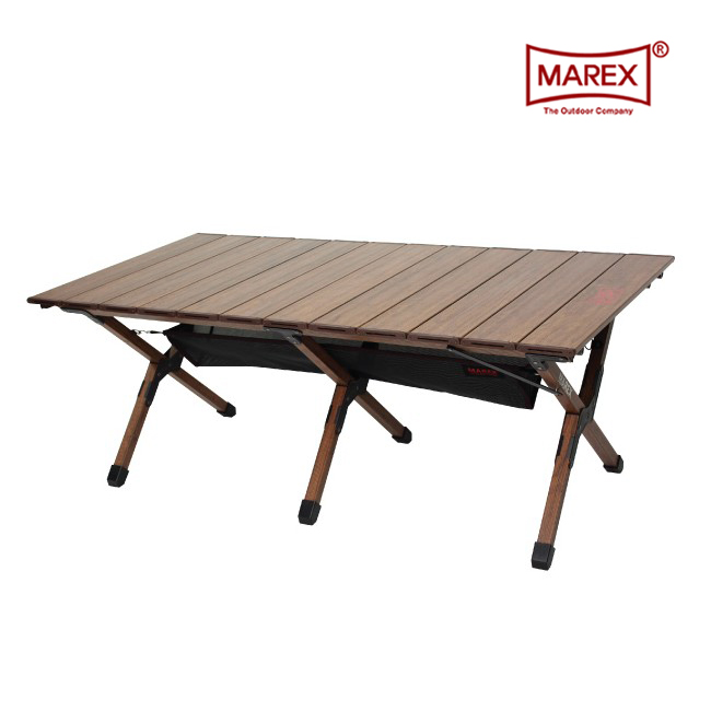 마렉스 레이크 우드 1200 롤테이블 접이식 캠핑 차박 경량 컴팩트 튼튼한 테이블