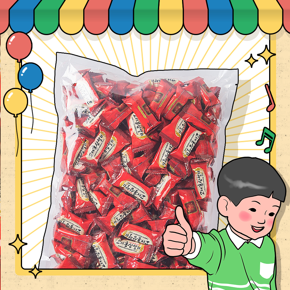 홍삼제리 2kg 업소용 대용량 벌크 제품 이미지