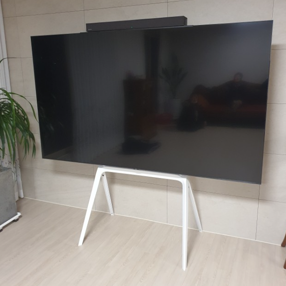 이젤형티비거치대 TV스탠드 티비거치대 삼성 LG 중소기업 호환 FS14W - 상세 이미지 5