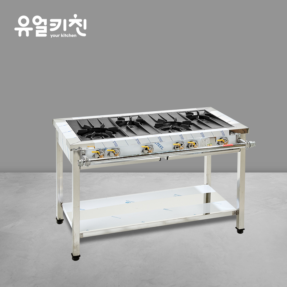 블랙탑 업소용 간택기 식당용렌지 900 2구 도시가스(LNG) - 상세 이미지 2