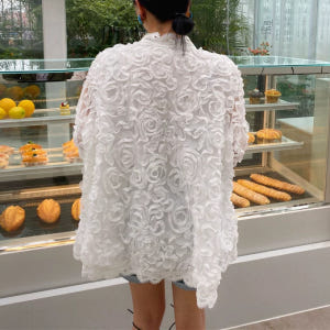 포니크랑 구름블라우스 링클프리블라우스 물결블라우스 2color 착용 후기 | 사이즈/핏 총정리 - 상품 이미지 2