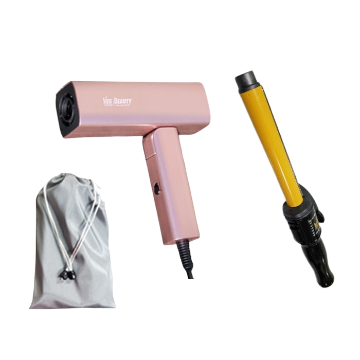 예스뷰티 봉고데기 + 휴대용 헤어드라이기 완벽 여행 준비