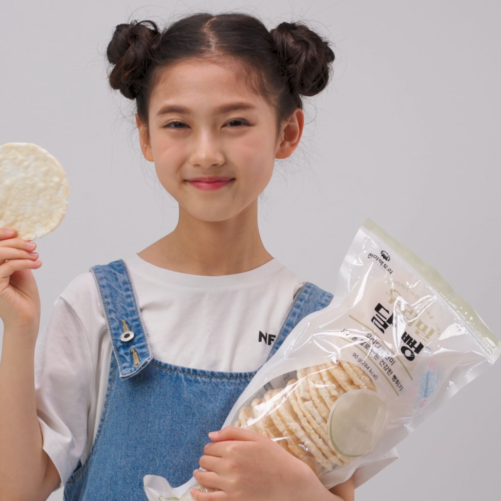 [현미 팩토리]우리밀 현미 달뻥 국내산 곡물로 건강하게 구워만든 뻥튀기 과자 90gx4봉 - 상세 이미지 3