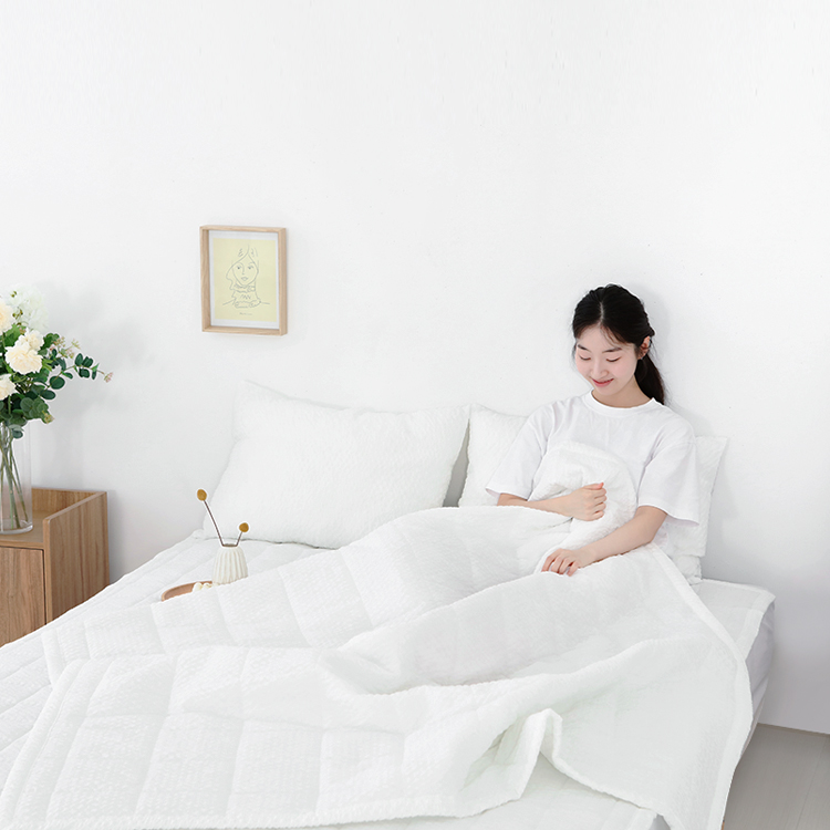 쿠르쿨 시원한 시어서커 여름 패드 침대 쿨매트 SS