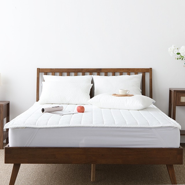 쿠르쿨 시원한 시어서커 여름 패드 침대 쿨매트 SS