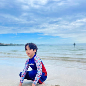 마린롤린 유아래쉬가드 키즈서핑슈트 아동 전신 네오프렌 어린이 보온 웻슈트... 육아맘 솔직 후기 | 실사용 리뷰 - 상품 이미지 4