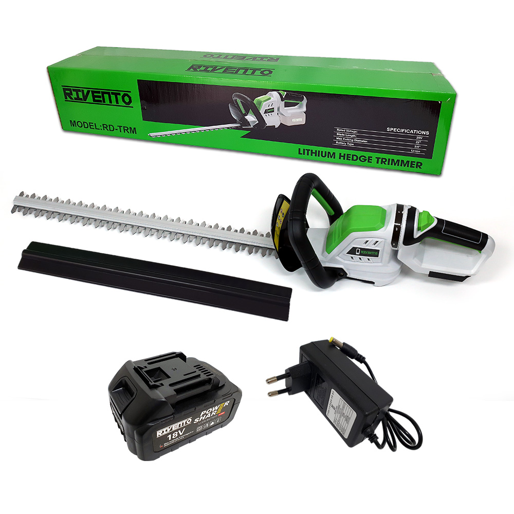 리벤토 충전 전정기 트리머+리벤토4.0배터리+경제형충전기 RD-TRM 충전식 헤지트리머