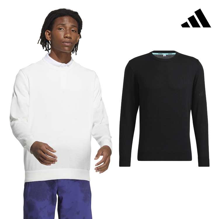 아디다스골프 플레이 그린 남성 풀오버 니트 티셔츠 HA3253 HA3254