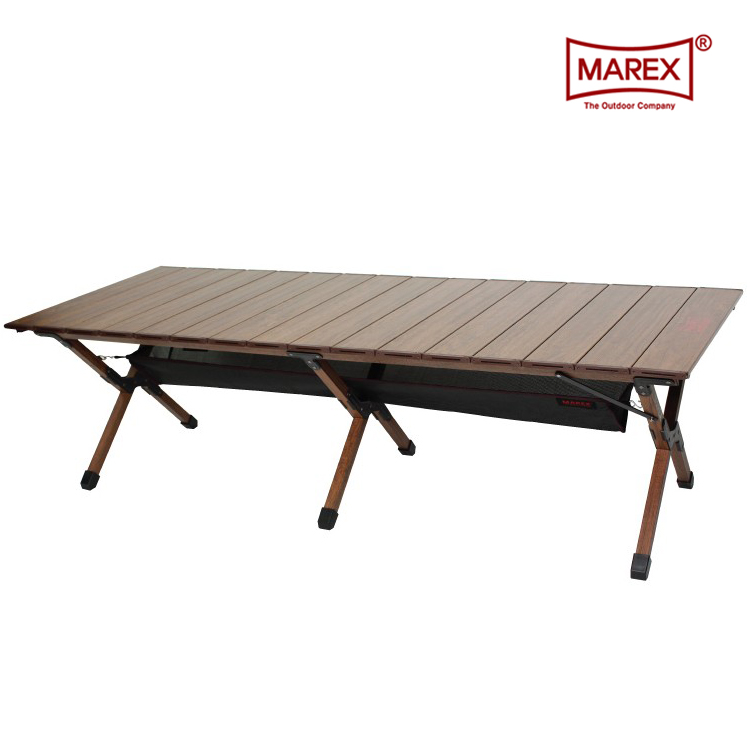 마렉스 레이크 우드 1600 롤테이블 접이식 캠핑 차박 경량 컴팩트 튼튼한 테이블