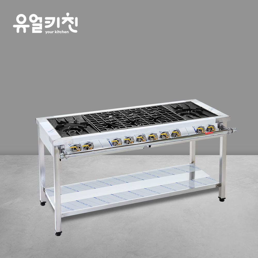 블랙탑 업소용 간택기 식당용렌지 900 2구 도시가스(LNG) - 상세 이미지 3