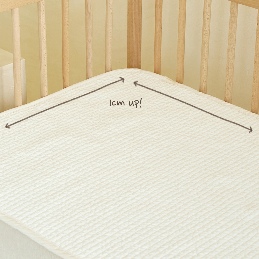 말랑하니 아기 양면 쿨매트 침대 패드 신생아 냉감매트 누빔 이케아