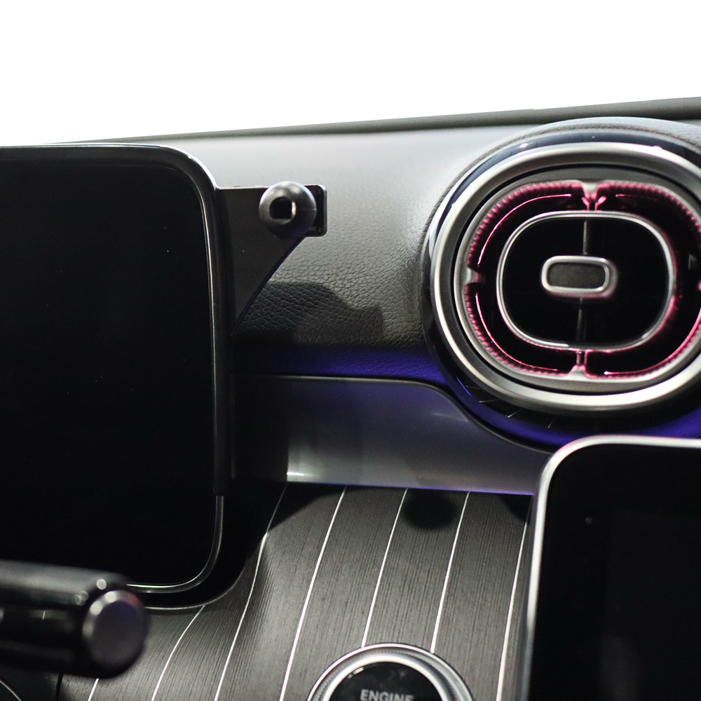 벤츠 W206 C클래스 GLC EQE 2022년 이후 스크린 커버 핸드폰 거치대마운트 - 상세 이미지 2