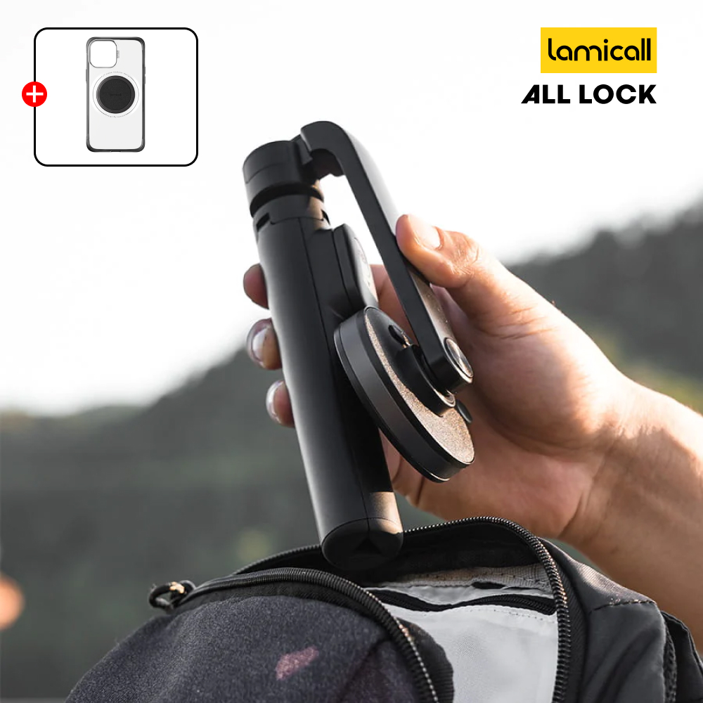 라미콜 올락 블루투스 미니 휴대폰 삼각대 무선 셀카봉 리모컨 포함
