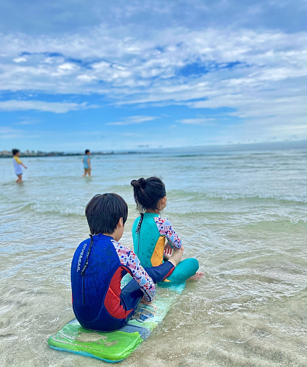마린롤린 유아래쉬가드 키즈서핑슈트 아동 전신 네오프렌 어린이 보온 웻슈트 수영복 바다생존 - 상세 이미지 5