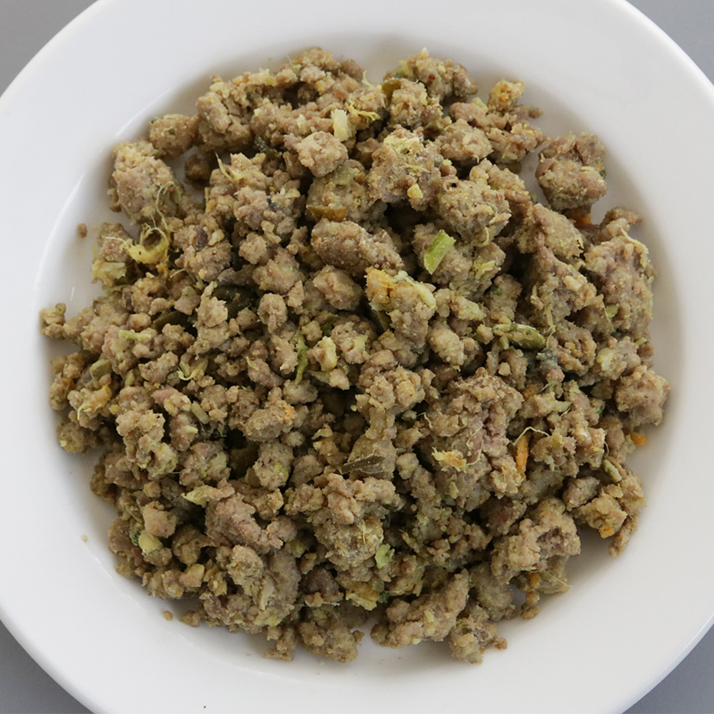 강아지화식 초신선 주문제조 오밀오밀 로우키친 세트 노견 자연식 양고기, 100g, 8개