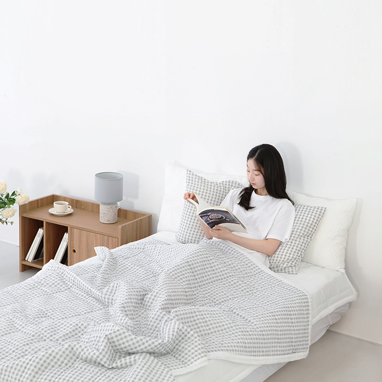 쿠르쿨 시원한 시어서커 여름 패드 침대 쿨매트 SS