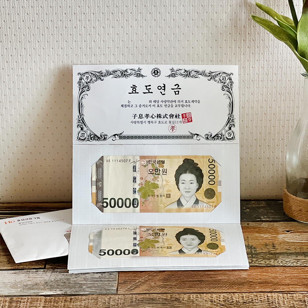 부모님 현금 효도 연금 선물 반전 용돈 박스 이벤트 봉투 생신 환갑 어버이날 - 상세 이미지 3