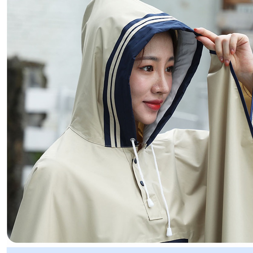 등산용 백패킹 캠핑용우비 배달용 판초이 캠핑판초우의 - 상세 이미지 4