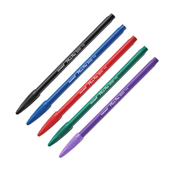 모나미 프러스펜 적색 낱개 1자루 - 상품 이미지