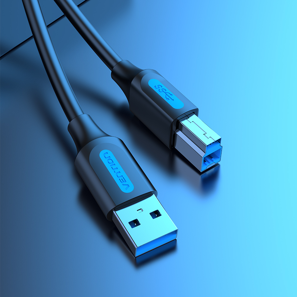 벤션 USB3.0 AM BM AB 고속 케이블 COO 1.5m, 1개 - 상세 이미지 2