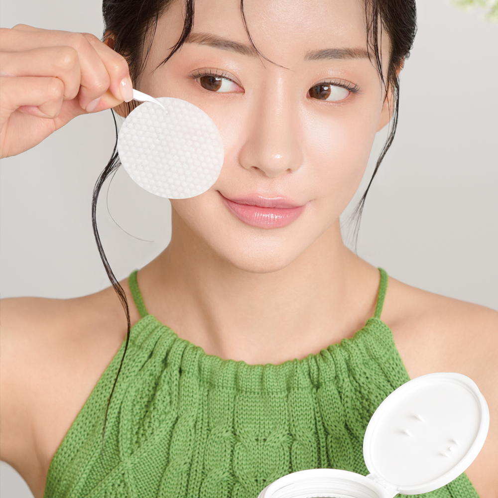 [1+1]비건 더마쉐어 티트리 89% 쿨링 진정 트러블케어 토너패드 70매170mL 2개 - 상세 이미지 5