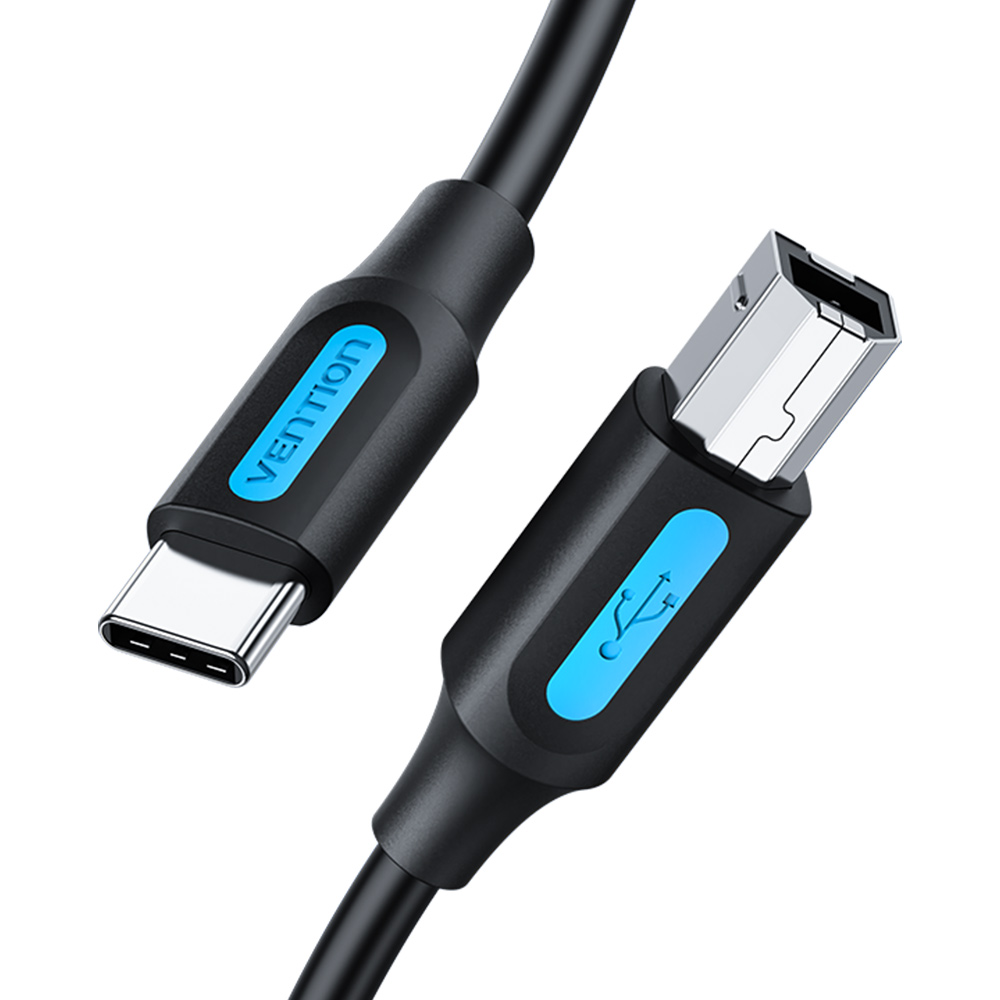 벤션 USB C타입 to USB2.0 B CM BM 케이블 CQU 1.5m, 1개 - 상품 이미지