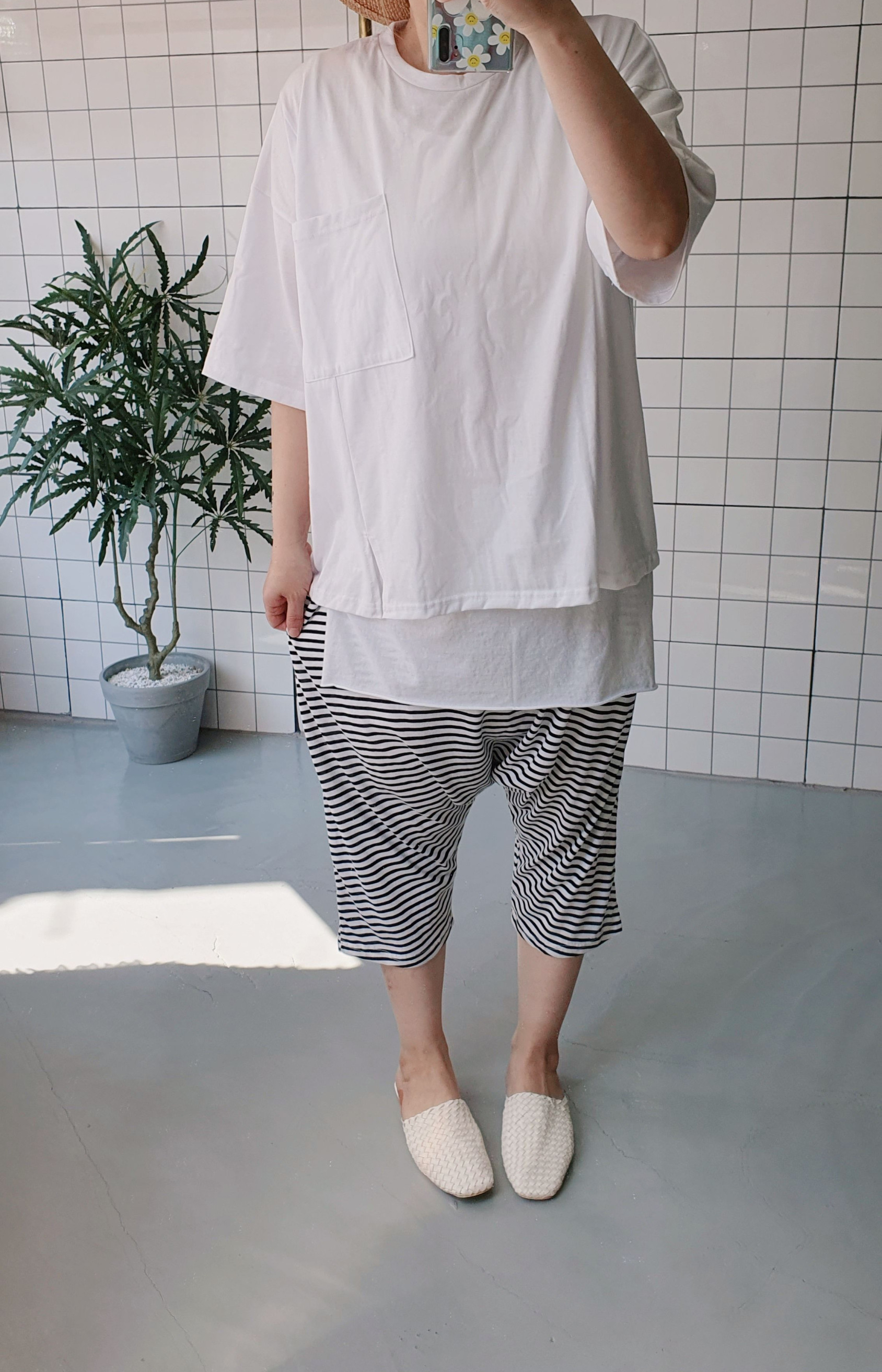 썸머룩 망고땡 배기바지 - 상세 이미지 3