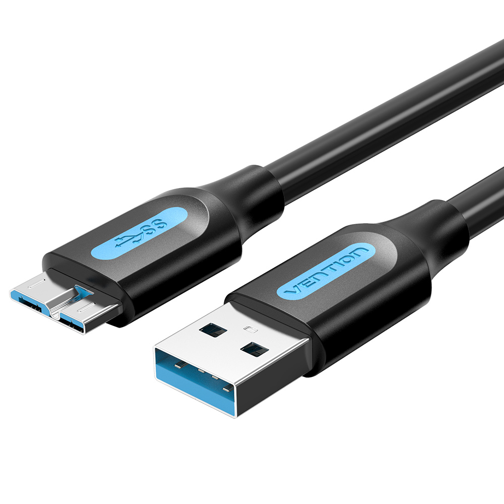 벤션 USB3.0 to 마이크로 B 고속 케이블 COP 1m, 1개 - 상세 이미지 2