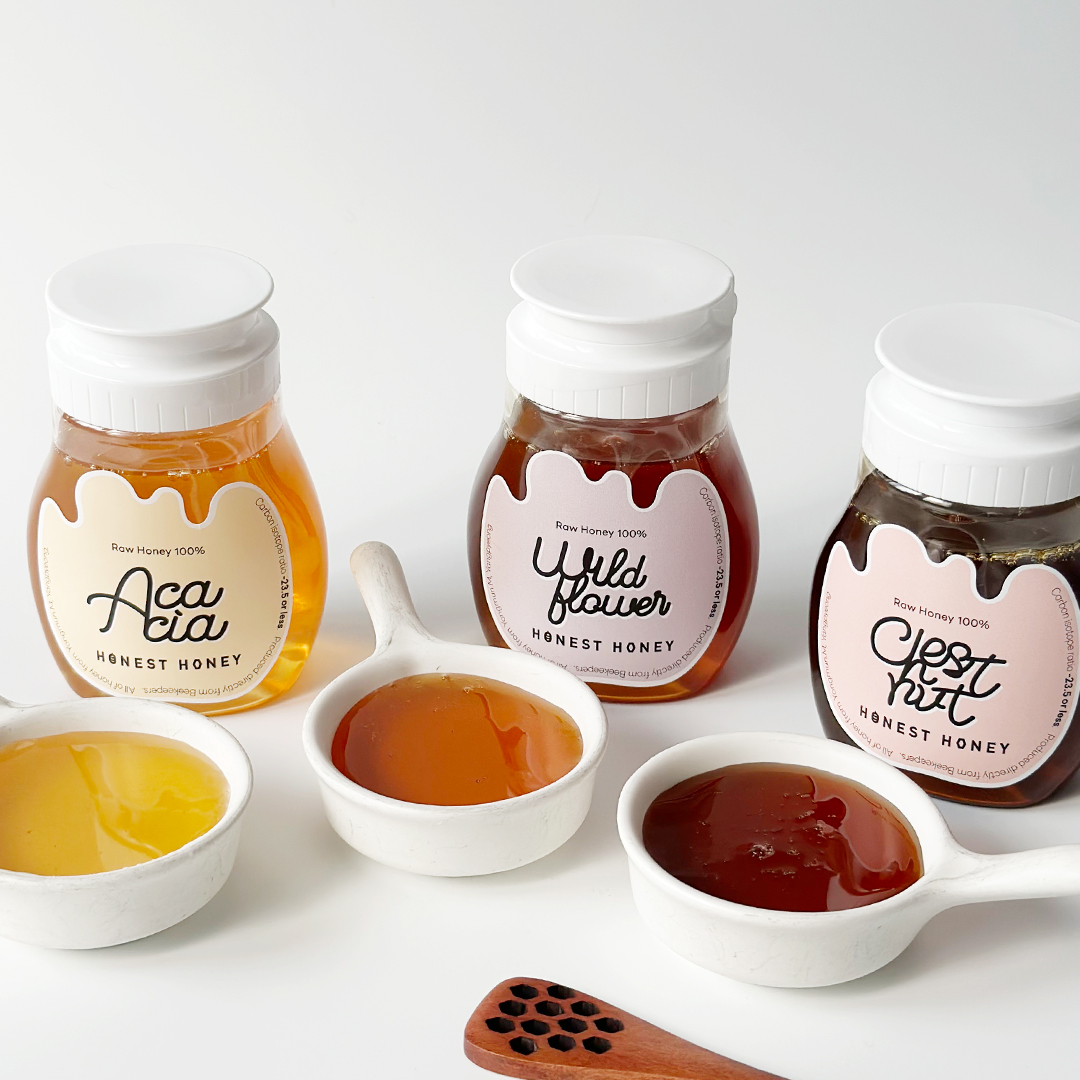로우허니 체스트넛 밤꿀 (250g) 튜브꿀 자연산 국산 천연 벌꿀 100% 이미지 6