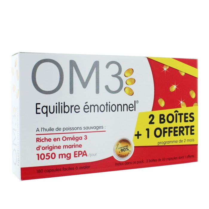 프랑스 OM3 오메가3 Emotional Balance 총 180정 맛있게 먹은 솔직 후기 - 대표 이미지