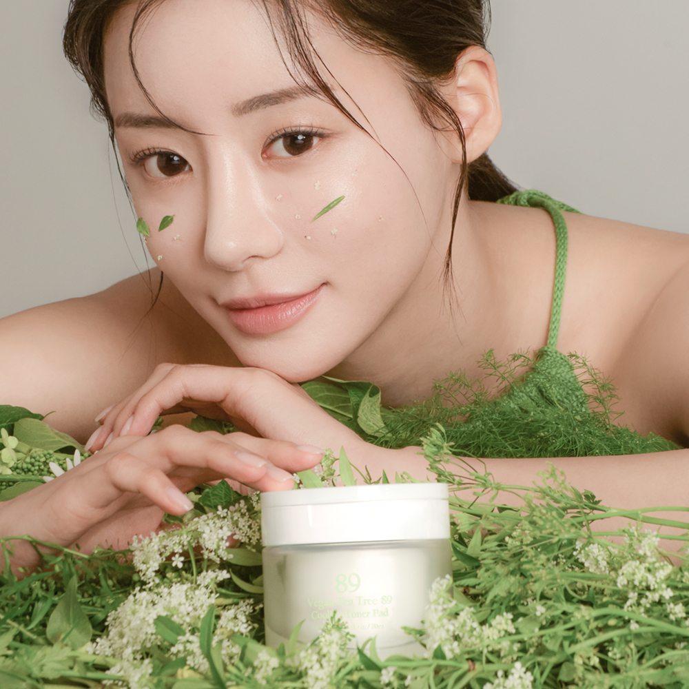 비건 더마쉐어 티트리 89% 쿨링 진정 수딩 트러블 케어 필링 토너 패드 70매170mL - 상세 이미지 4