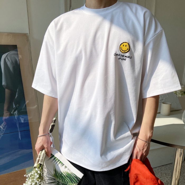 남자 크레파스 여름 박스 오버핏 아이스 쿨링 분또 반팔티 - 상세 이미지 4