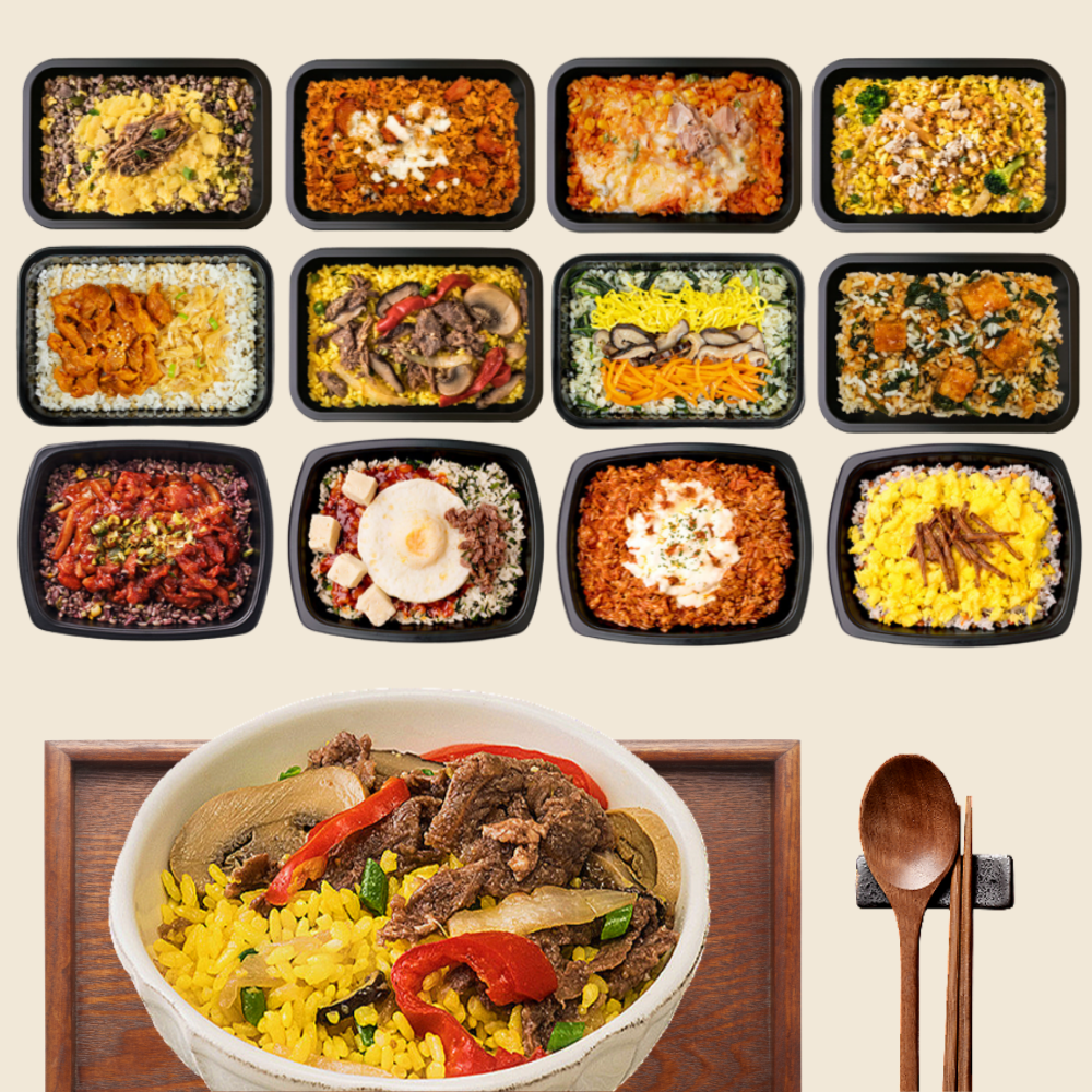 단백질도시락 덮밥 12종 도시락배달 저당 탄단지 아침 점심구독 반찬 직장인 매일 건강
