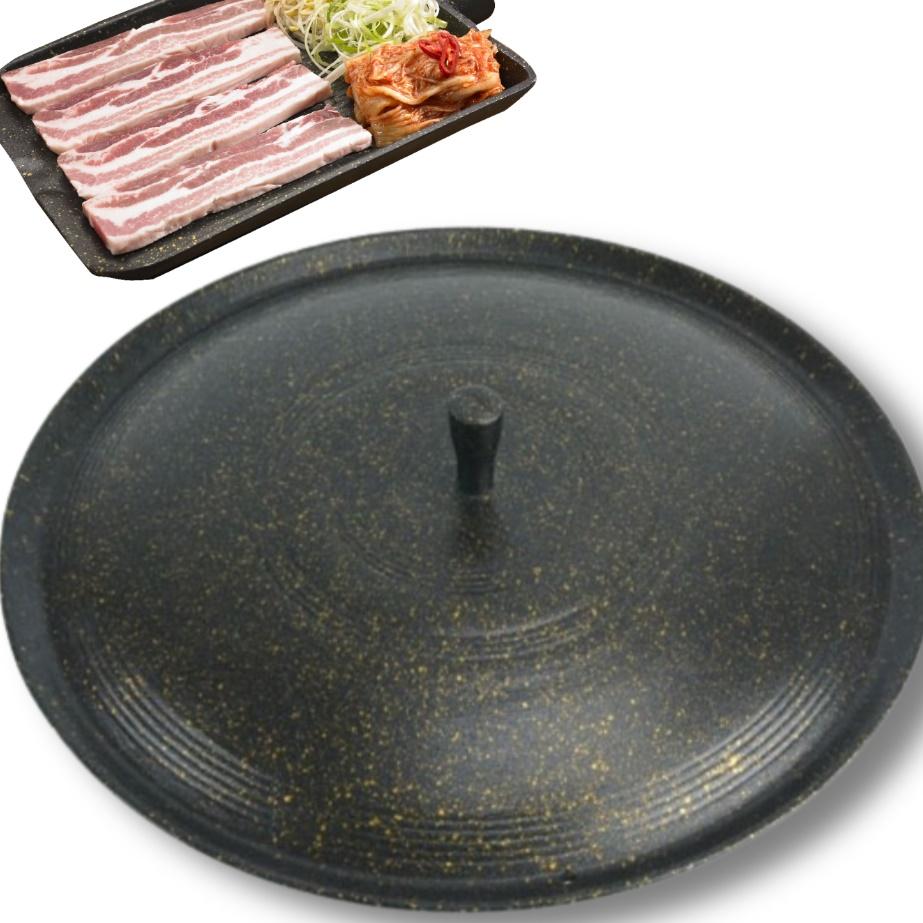 주물 솥뚜껑 불판 코팅불판 삼겹살판 고깃집 불판 30cm