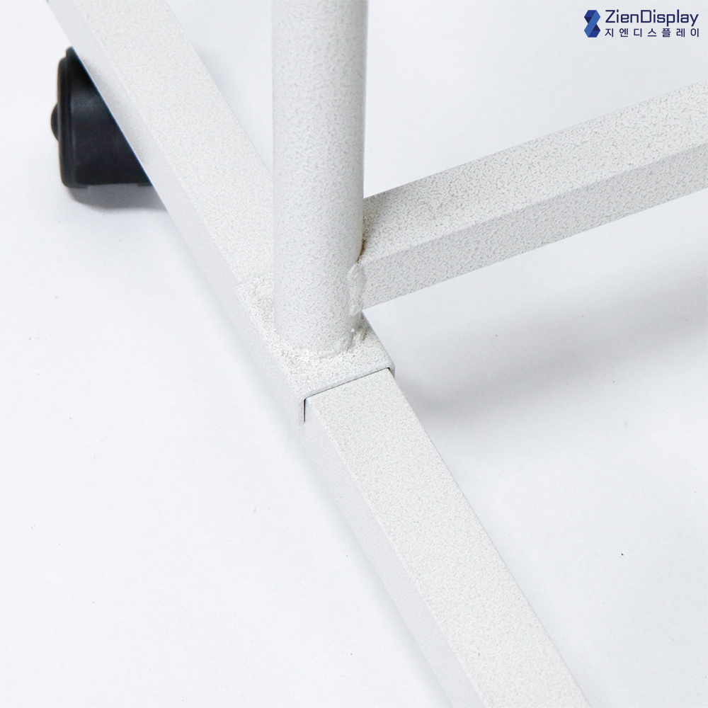 지엔 반조립 이동식 바퀴 헹거 옷방 드레스룸 매장 스테인리스 철제행거