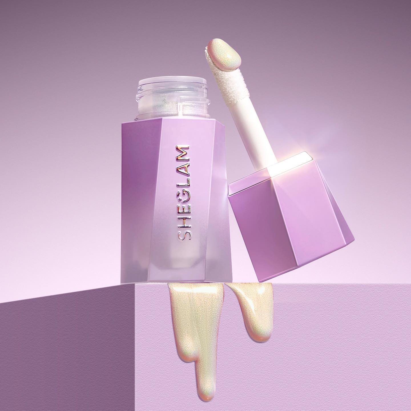 쉬글램 크로마 글로우 붐 리퀴드 듀오크롬 하이라이터 - 상세 이미지 2