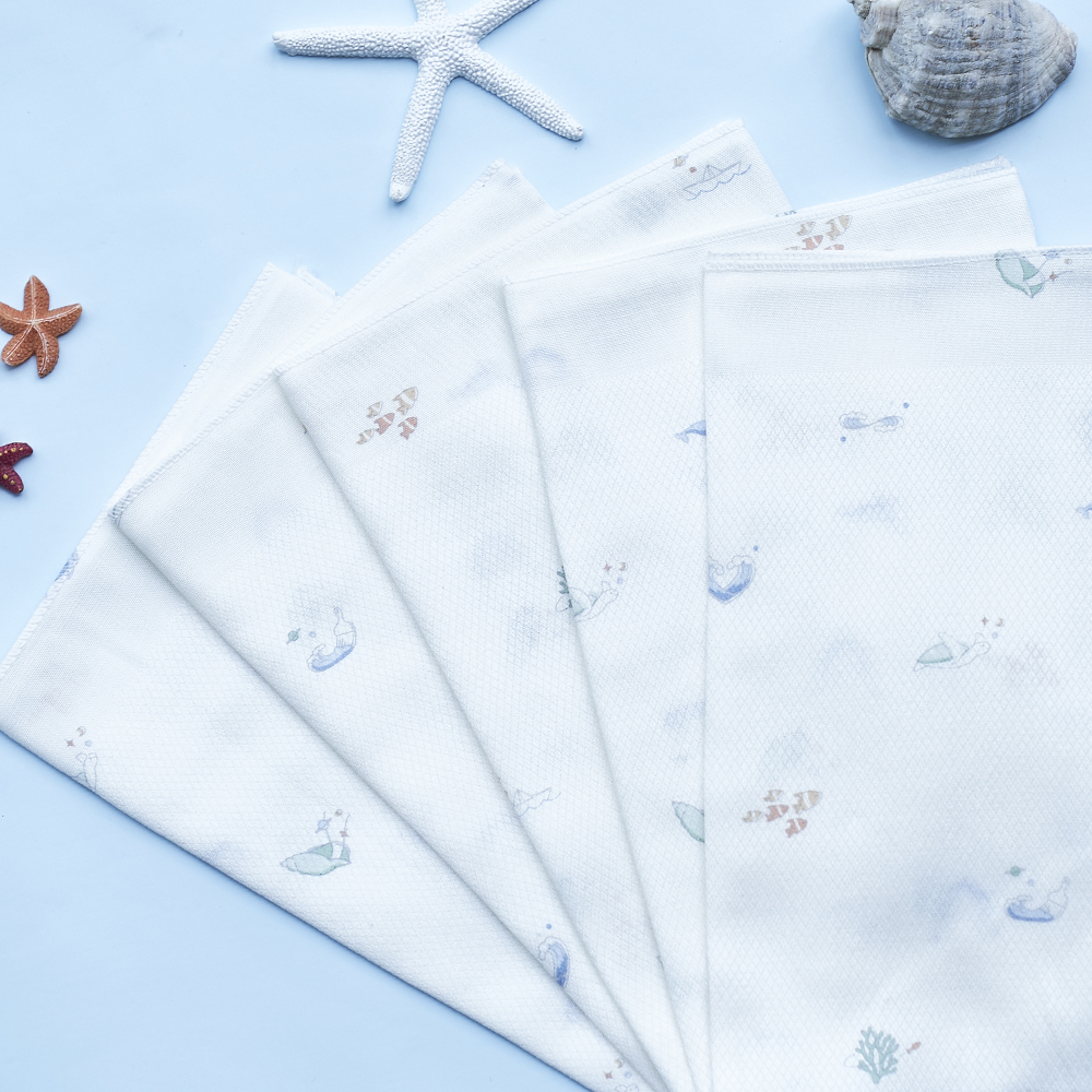 베베룬 에코프리미엄 소프트모달 손수건 패키지(30장/혼합형)