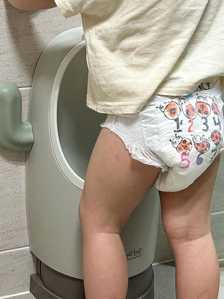라비베베 선인장 남아소변기 아기 유아 소변기 스탠딩 높이 조절 휴대용변기