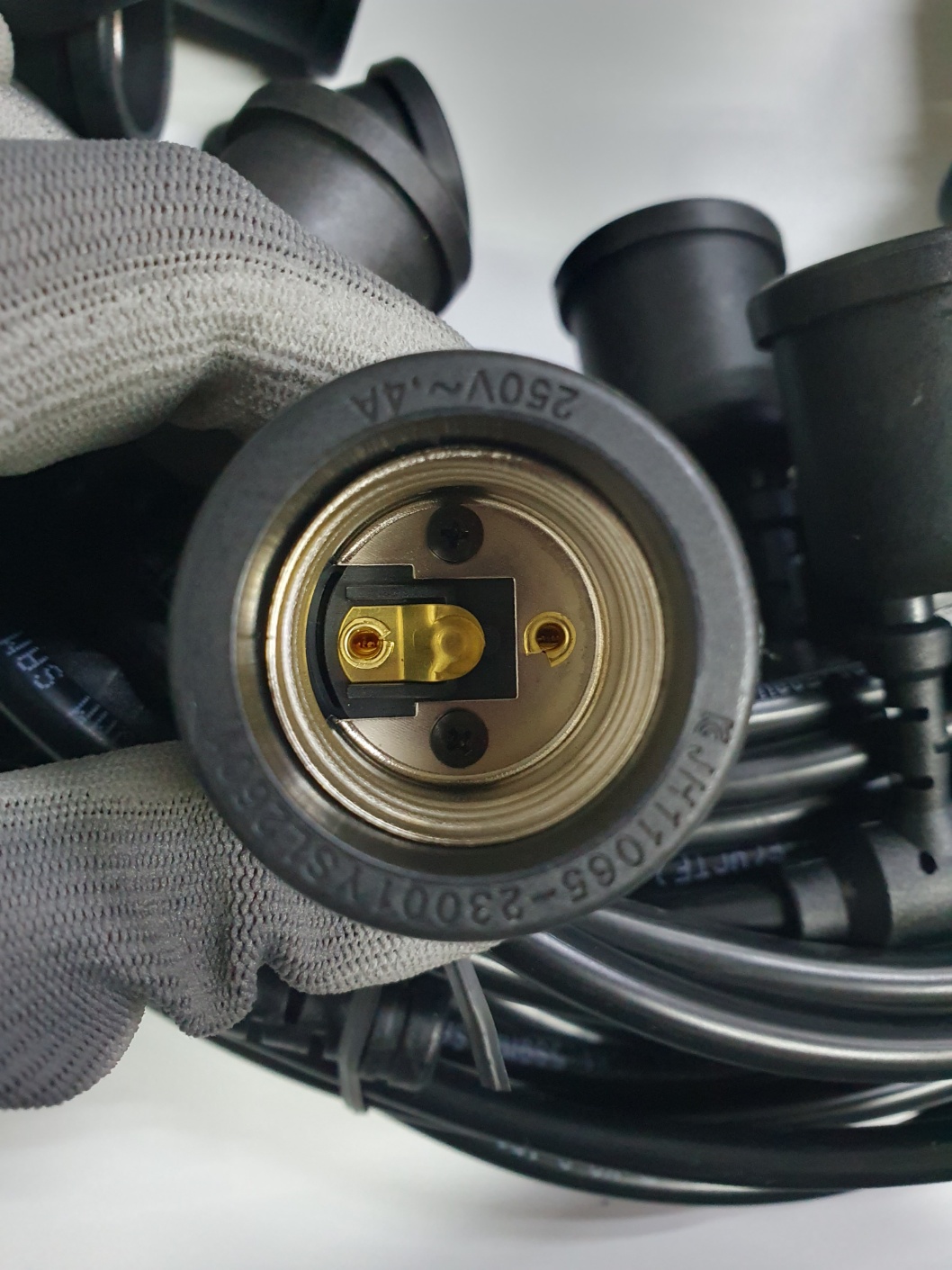 선세이브 LED 캠핑 파티라이트 블랙 11m 10분기 스트링라이트 인테리어조명 오징어등