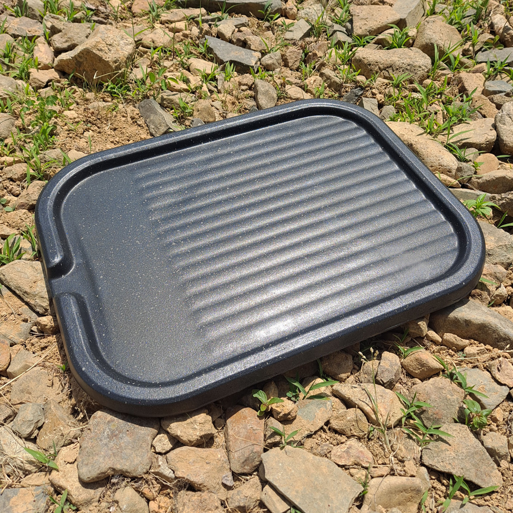 뉴테크캠쿡 기름안튀는불판 고기불판 중형