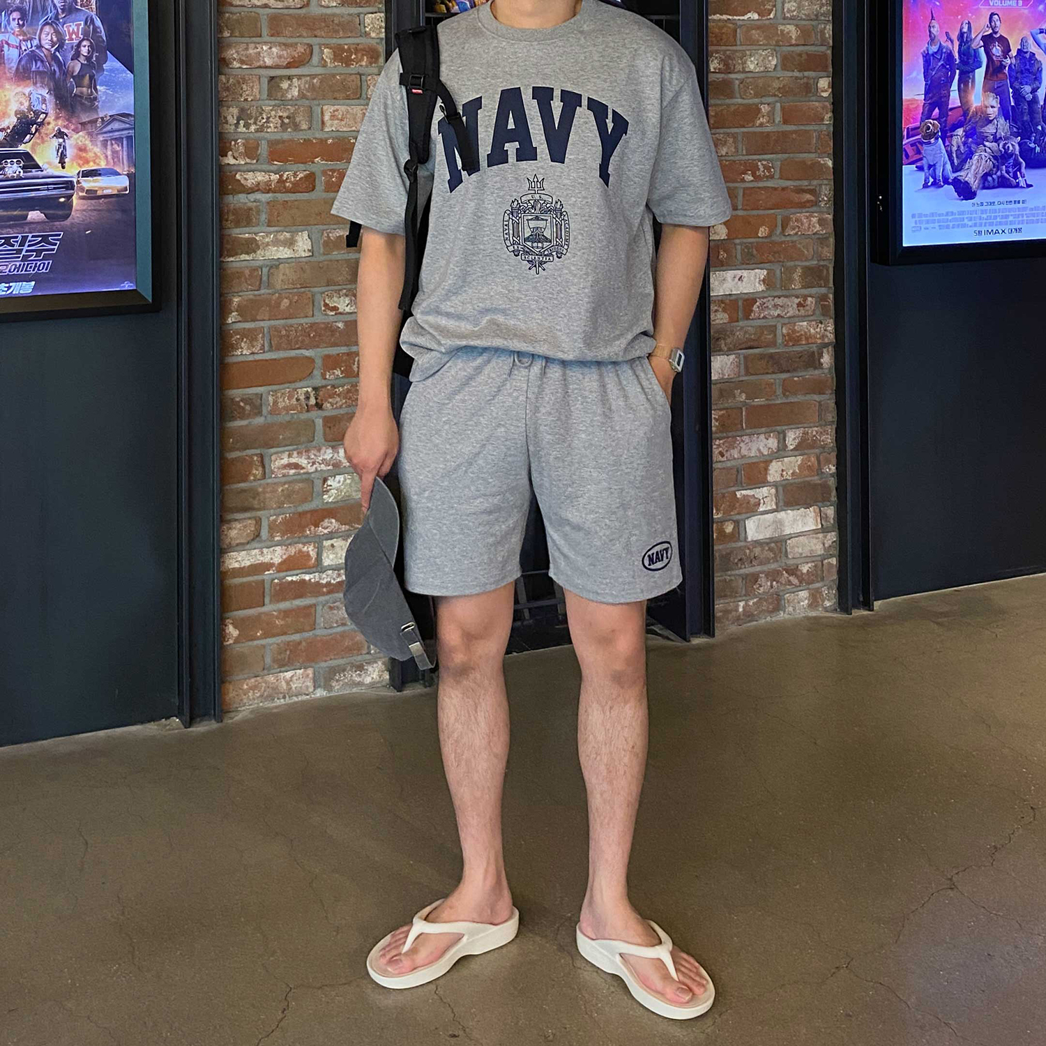 남자트레이닝셋업 남성여름트레이닝세트 커플트레이닝복세트 이미지 6