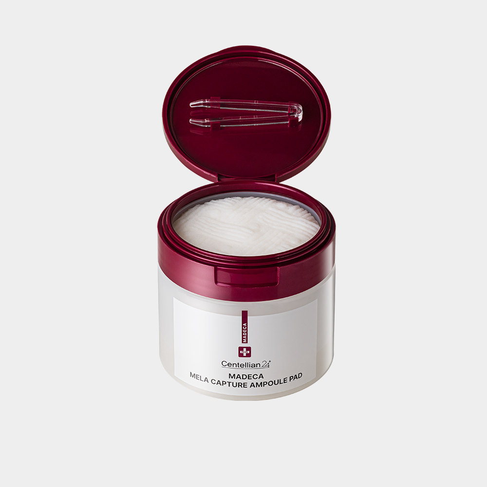 [슈퍼적립]동국제약 센텔리안24 마데카 멜라 캡처 앰플 패드 60매 x 2개 / 미백 기미 잡티 멜라닌 주름 개선에 도움 마데카멜라캡쳐