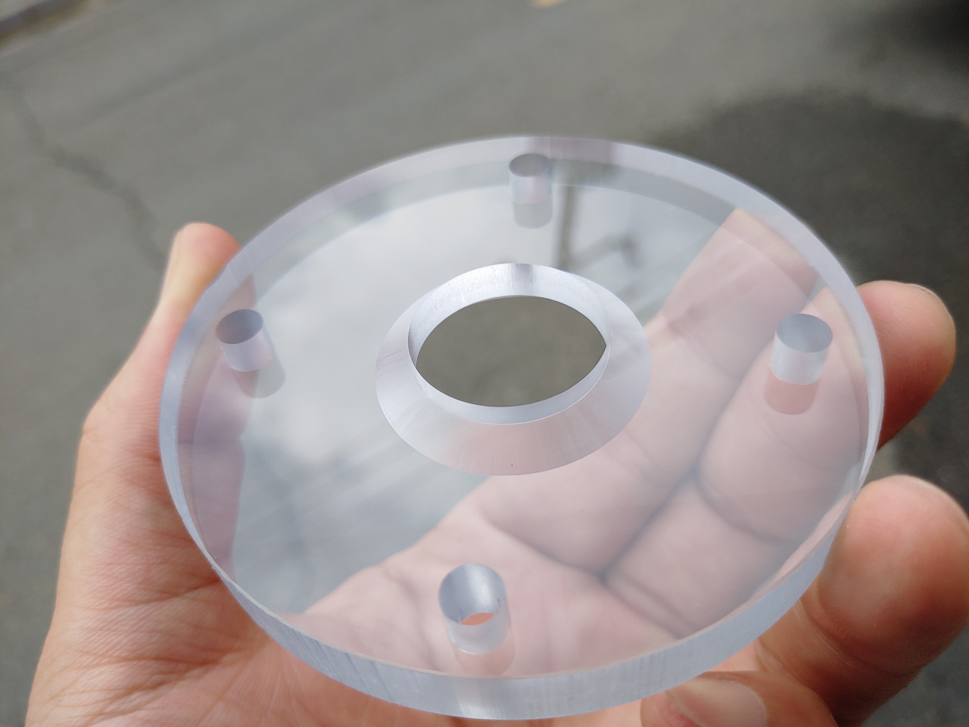 광확산PC 폴리카보네이트 조명용 등커버 광확산 투명 렉산 상세 이미지 4