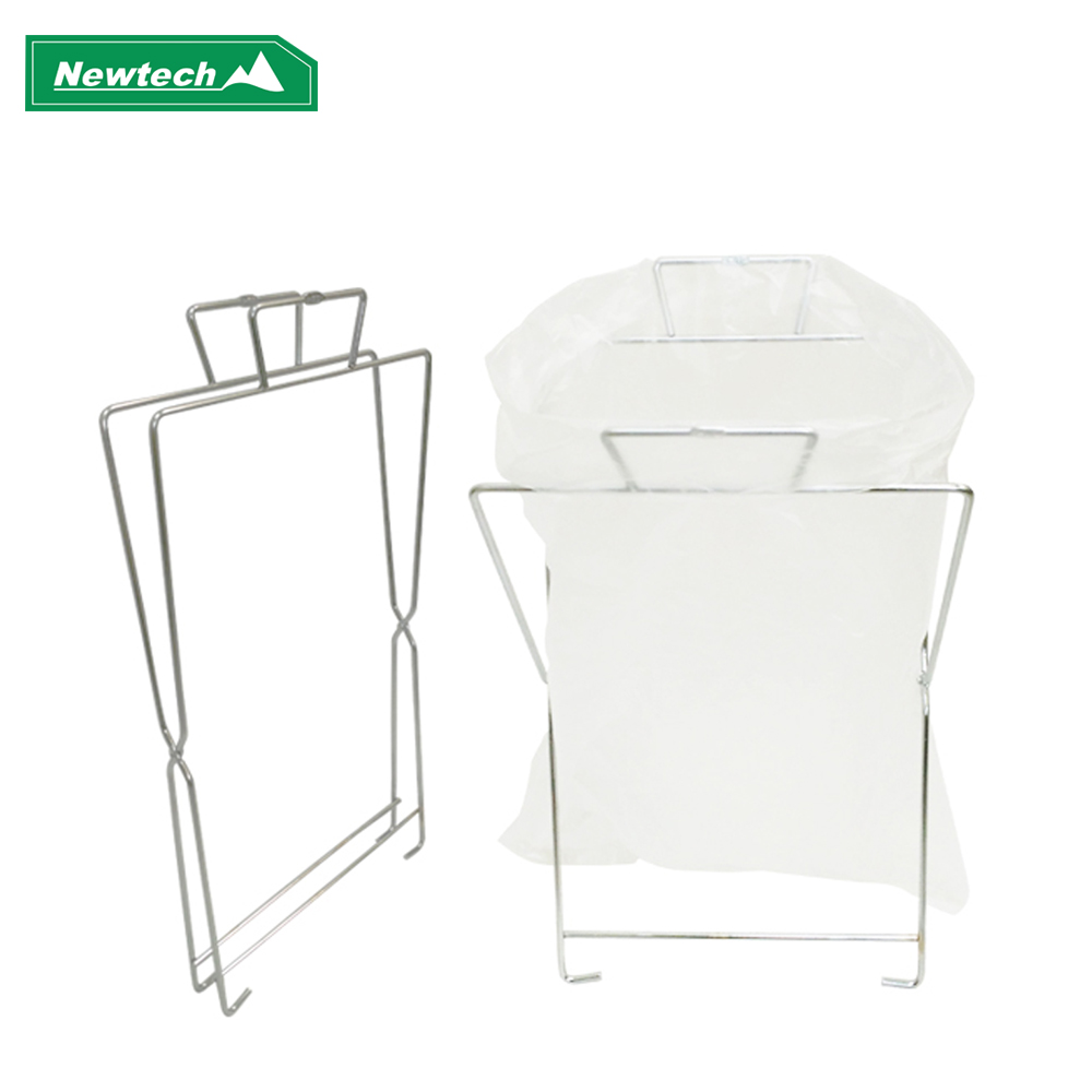 뉴테크캠쿡 고정 접이식 캠핑쓰레기봉투걸이 거치대