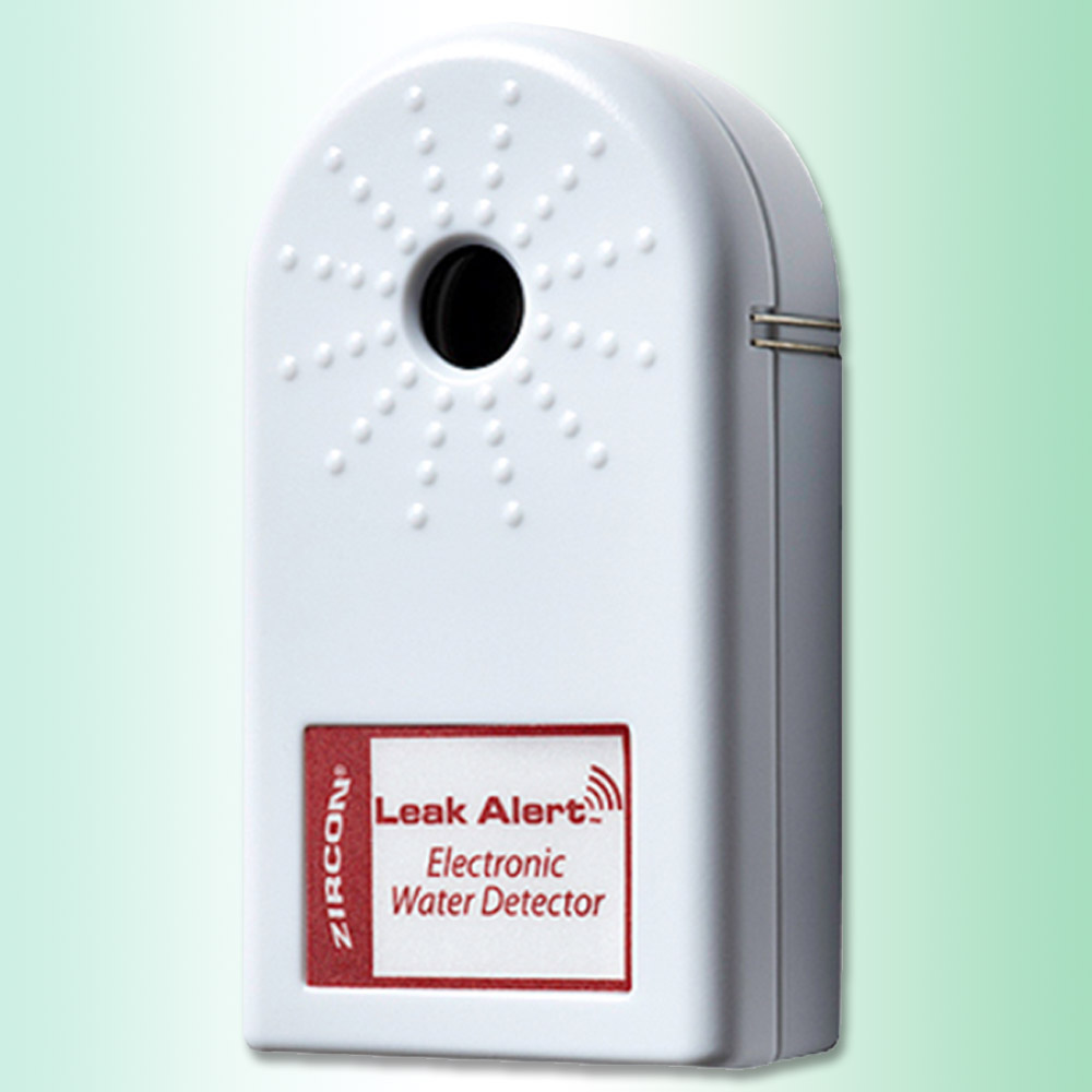 지르콘 누수 알람기 LEAKALERT 90dB 알람 최대 72시간 누수 알림기 침수감지 - 상품 이미지