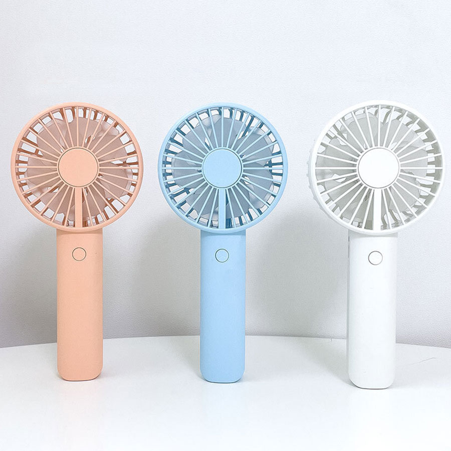 안전하고 가벼운 손선풍기 W10 휴대용핸드선풍기 2중날개 - 상품 이미지