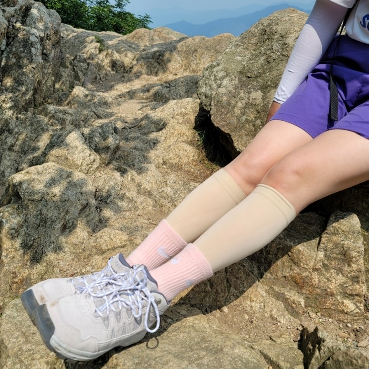 스타일시크 카프 릴렉싱 밴드 비행기 임산부 출산후 종아리 다리 압박 스타킹 슬리브 이미지 7