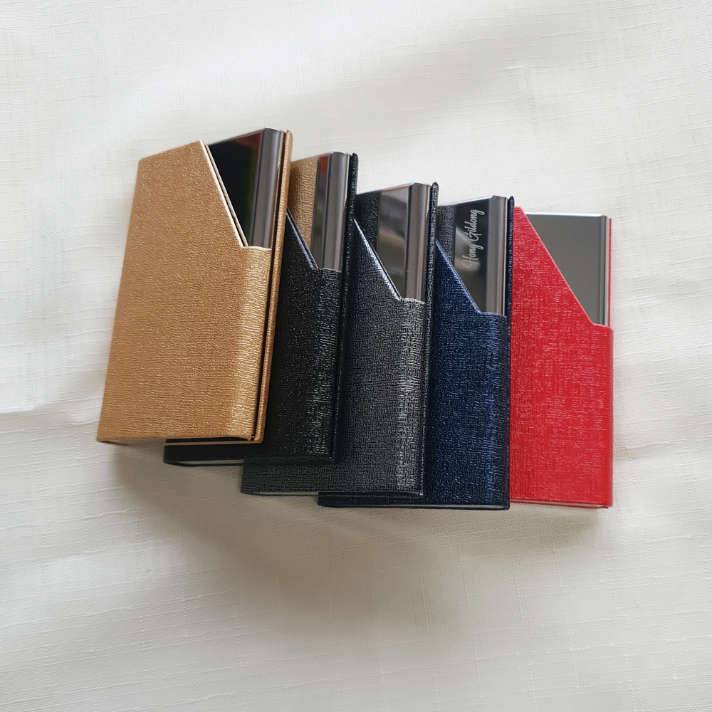 명함케이스 명함지갑 남성 메탈 자석 카드지갑 명함집