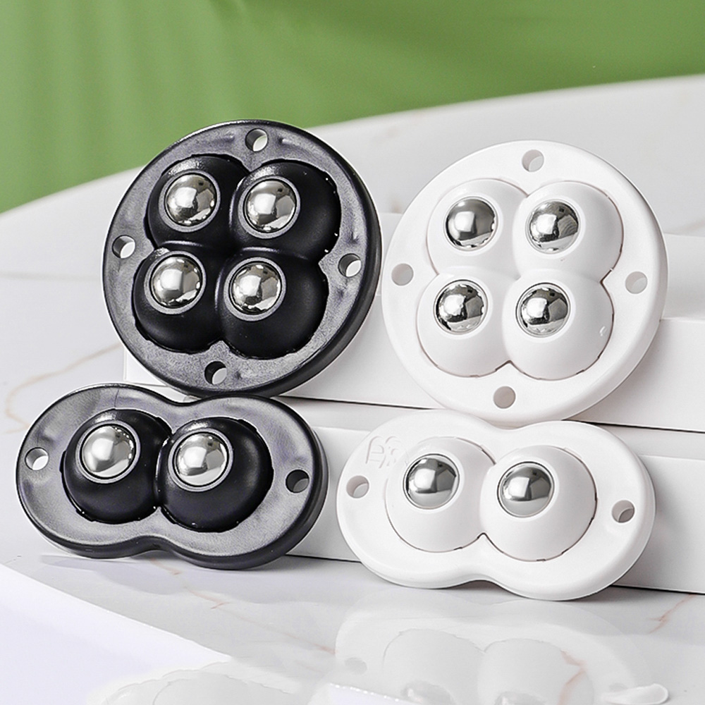 전방향 이동 가구바퀴 스틸 4구슬 미니 의자 이동식 테이블 바퀴